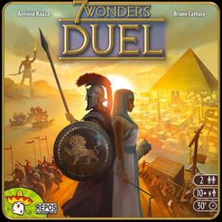 7 Wonders Duel board game di Gameopoly Gading Serpong