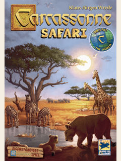 Carcassonne Safari board game di Gameopoly