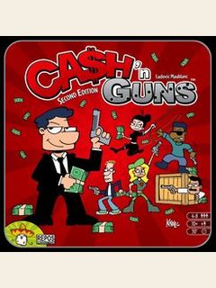 Cash n Guns board game di Gameopoly