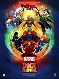 Dice Throne: Marvel board game di Gameopoly