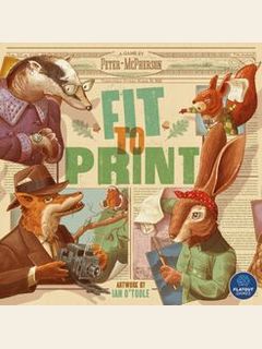 Fit to Print board game di Gameopoly