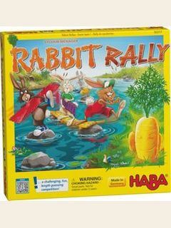 Rabbit Rally board game di Gameopoly