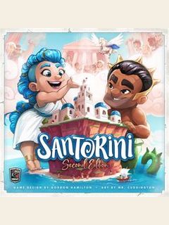 Santorini: Second Edition board game di Gameopoly