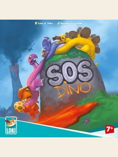 SOS Dino board game di Gameopoly