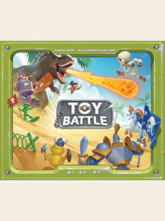 Toy Battle board game di Gameopoly