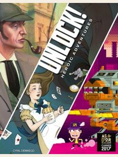 Unlock! Heroic Adventures board game di Gameopoly