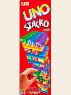 Uno Stacko board game di Gameopoly